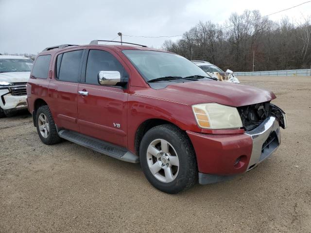 5N1BA08A97N704354 - 2007 NISSAN ARMADA SE RED photo 4