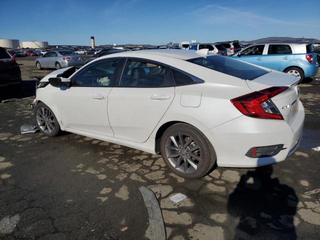 19XFC1F75KE207800 - 2019 HONDA CIVIC EXL WHITE photo 2