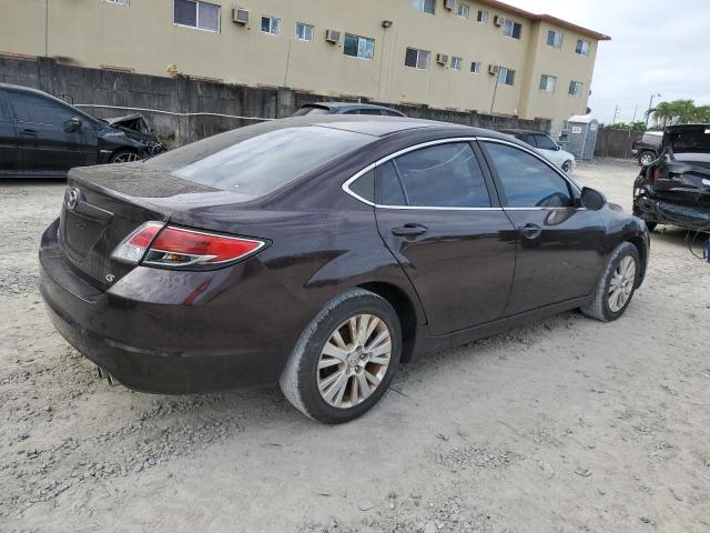 1YVHZ8CH3A5M55240 - 2010 MAZDA 6 I BURGUNDY photo 3