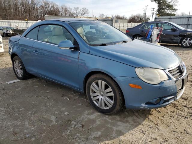 WVWBA71F17V005819 - 2007 VOLKSWAGEN EOS 2.0T BLUE photo 4