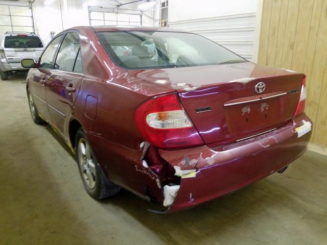 JTDBE32K330190178 - 2003 TOYOTA CAMRY LE  photo 3