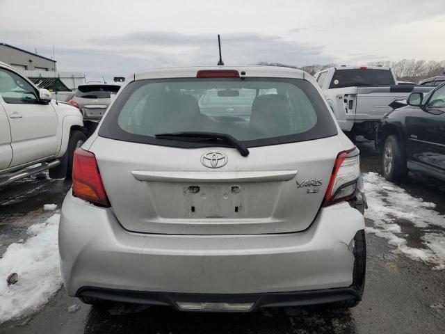 VNKKTUD34GA068244 - 2016 TOYOTA YARIS L SILVER photo 6