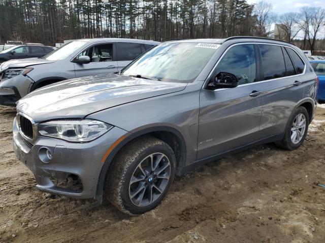 5UXKS4C5XF0N06136 - 2015 BMW X5 XDRIVE35D SILVER photo 1