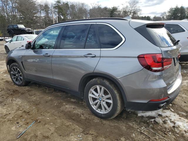 5UXKS4C5XF0N06136 - 2015 BMW X5 XDRIVE35D SILVER photo 2