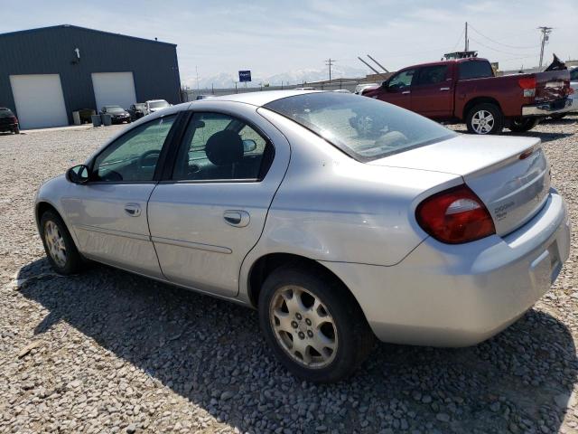 1B3ES56C85D208952 - 2005 DODGE NEON SXT SILVER photo 2