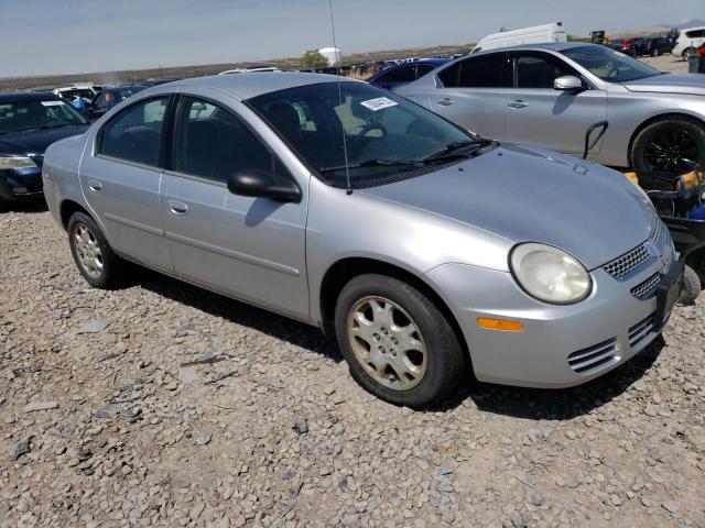 1B3ES56C85D208952 - 2005 DODGE NEON SXT SILVER photo 4