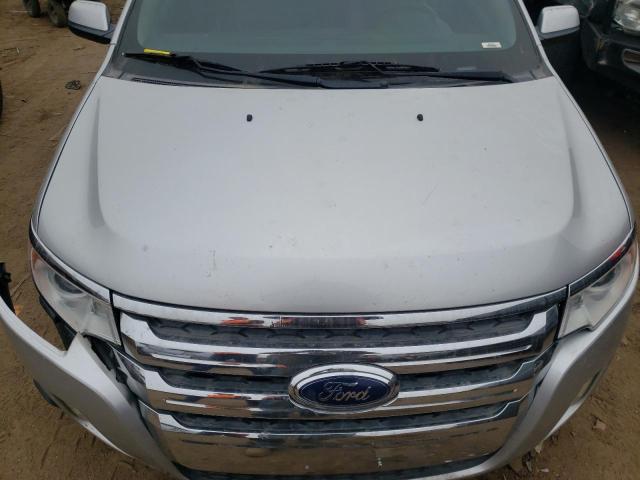 2FMDK3JC3DBC73021 - 2013 FORD EDGE SEL SILVER photo 11