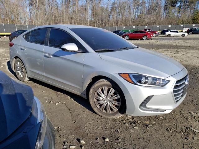 5NPD74LFXHH197259 - 2017 HYUNDAI ELANTRA SE SILVER photo 4