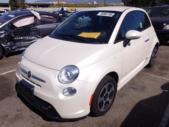 3C3CFFGEXHT547828 - 2017 FIAT 500 ELECTRIC  photo 2