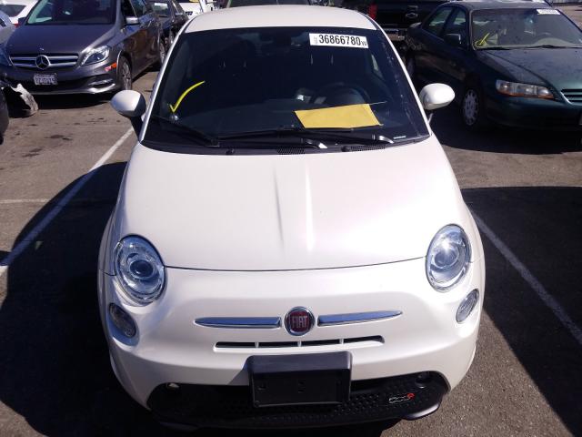 3C3CFFGEXHT547828 - 2017 FIAT 500 ELECTRIC  photo 9