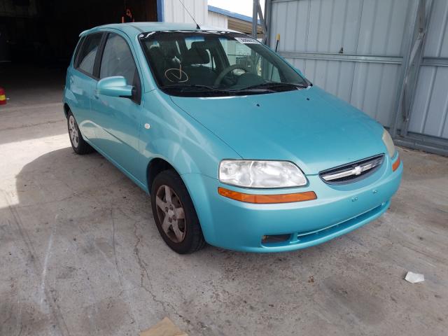 KL1TD62635B342714 - 2005 CHEVROLET AVEO BASE  photo 1