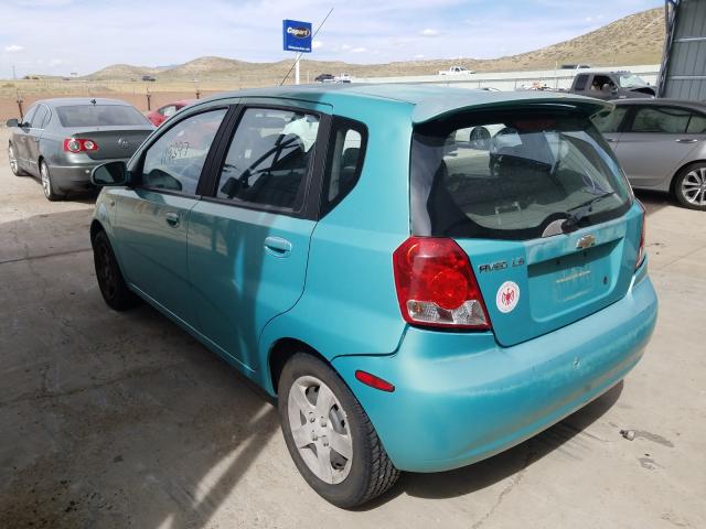 KL1TD62635B342714 - 2005 CHEVROLET AVEO BASE  photo 3