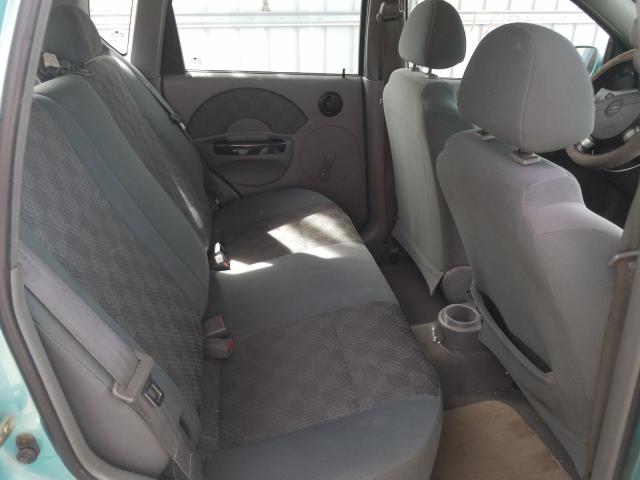 KL1TD62635B342714 - 2005 CHEVROLET AVEO BASE  photo 6
