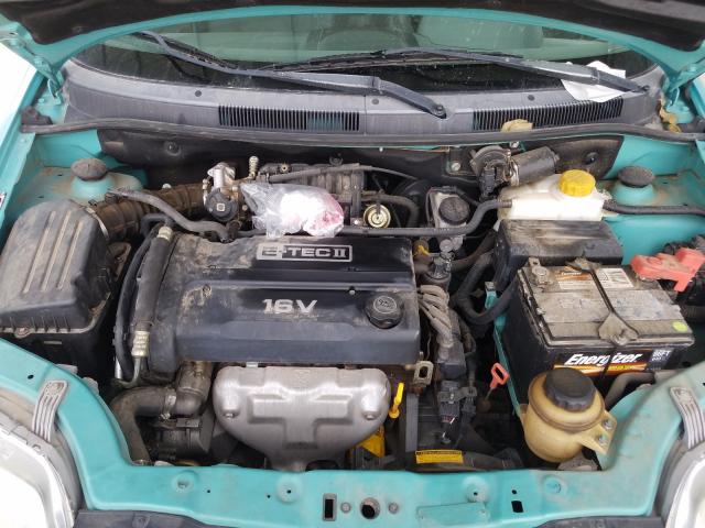 KL1TD62635B342714 - 2005 CHEVROLET AVEO BASE  photo 7