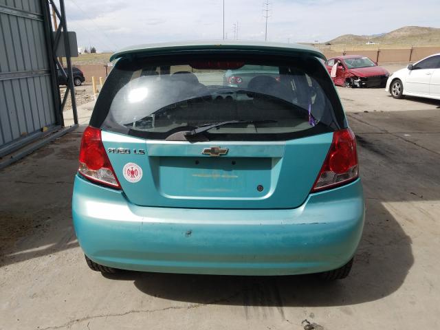 KL1TD62635B342714 - 2005 CHEVROLET AVEO BASE  photo 9