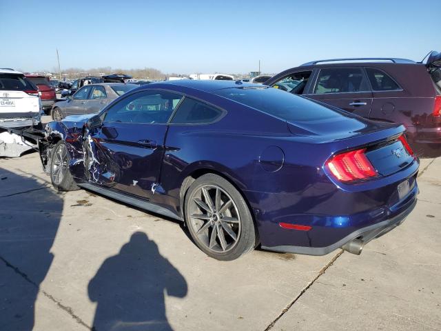 1FA6P8TH1K5168182 - 2019 FORD MUSTANG BLUE photo 2
