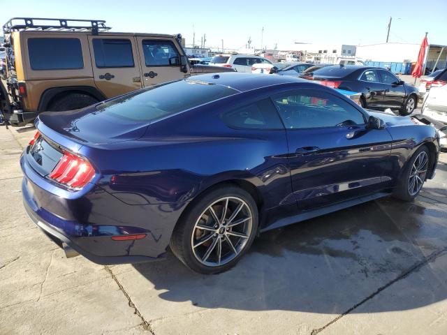 1FA6P8TH1K5168182 - 2019 FORD MUSTANG BLUE photo 3