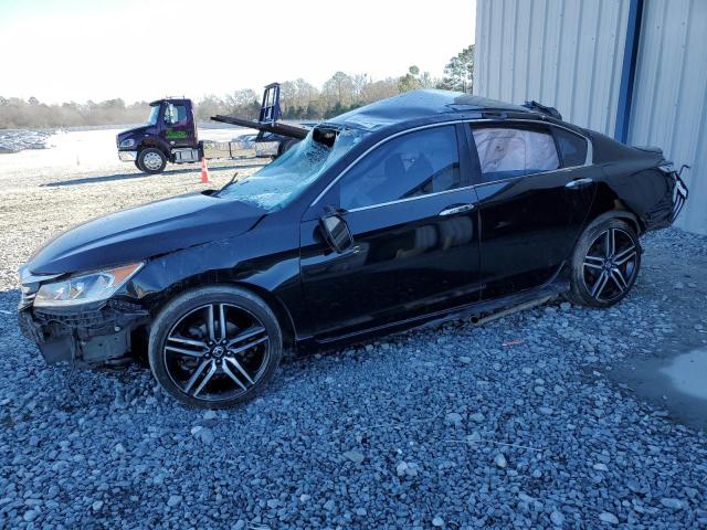 1HGCR2F55HA128680 - 2017 HONDA ACCORD SPORT BLACK photo 1