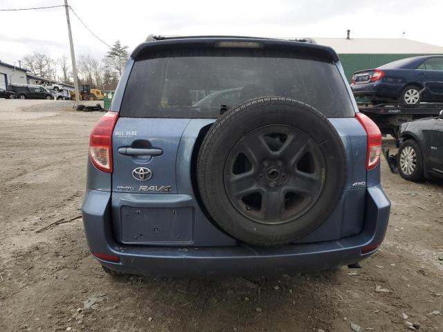 JTMBD33V186064255 - 2008 TOYOTA RAV4 BLUE photo 6