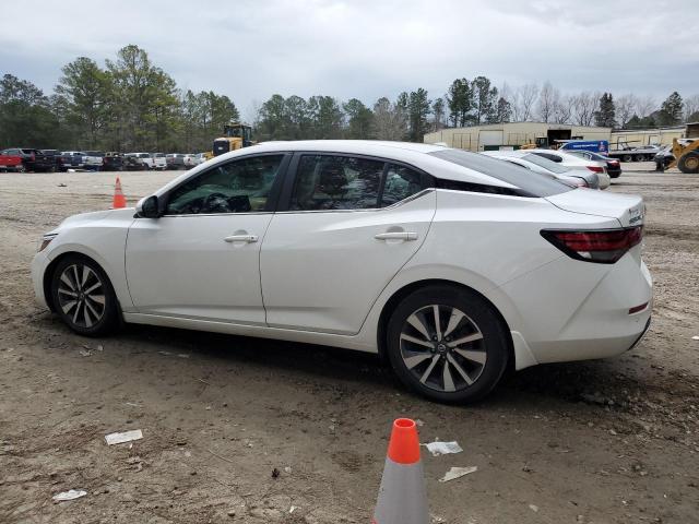 3N1AB8CV3MY239822 - 2021 NISSAN SENTRA SV WHITE photo 2