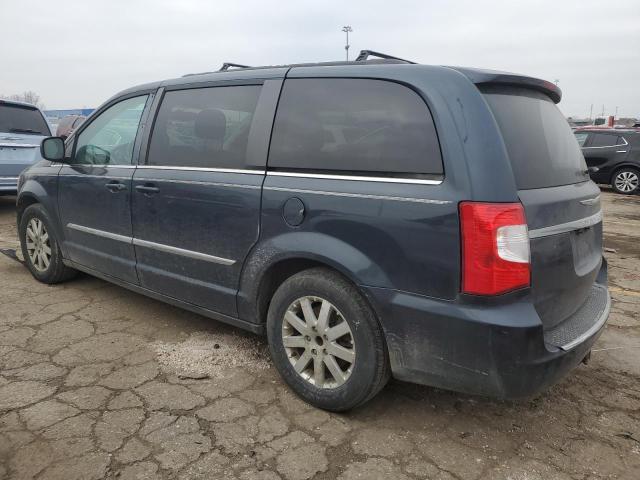 2C4RC1BG7DR821882 - 2013 CHRYSLER TOWN & COU TOURING BLUE photo 2