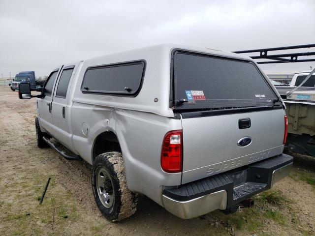 1FTSW21539EA42644 - 2009 FORD F250 SUPER DUTY SILVER photo 2