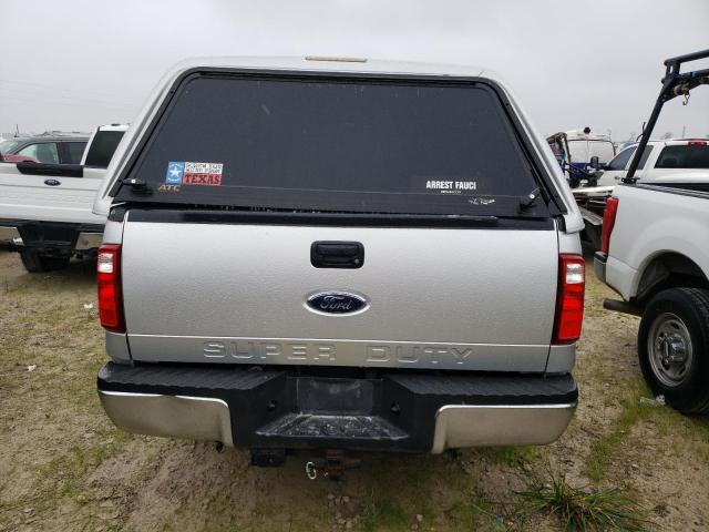 1FTSW21539EA42644 - 2009 FORD F250 SUPER DUTY SILVER photo 6