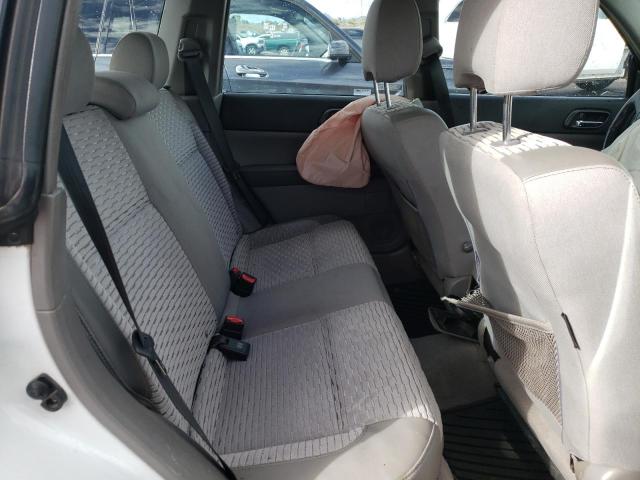 JF1SG65695G707817 - 2005 SUBARU FORESTER 2.5XS თეთრი ფოტო 10