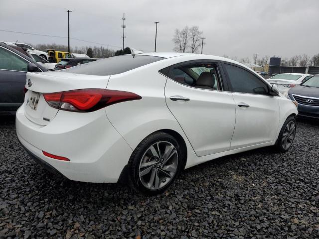 5NPDH4AE7EH469334 - 2014 HYUNDAI ELANTRA SE WHITE photo 3