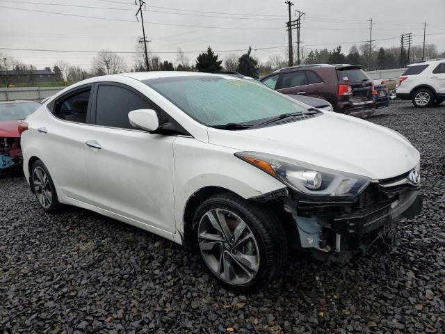 5NPDH4AE7EH469334 - 2014 HYUNDAI ELANTRA SE WHITE photo 4