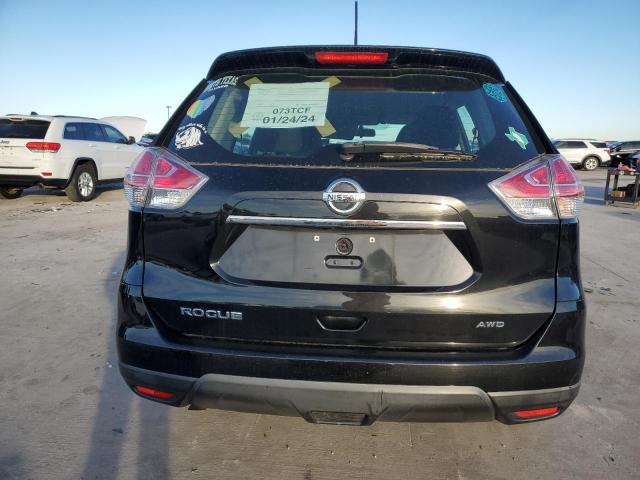 KNMAT2MV6GP635111 - 2016 NISSAN ROGUE S BLACK photo 6