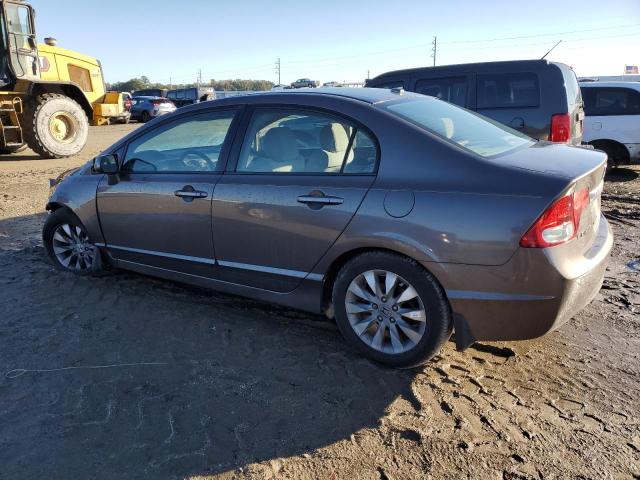 2HGFA1F83AH549779 - 2010 HONDA CIVIC EX BROWN photo 2