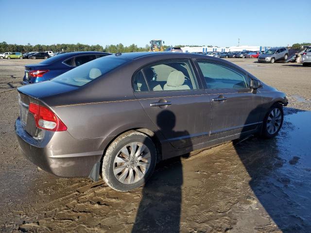 2HGFA1F83AH549779 - 2010 HONDA CIVIC EX BROWN photo 3