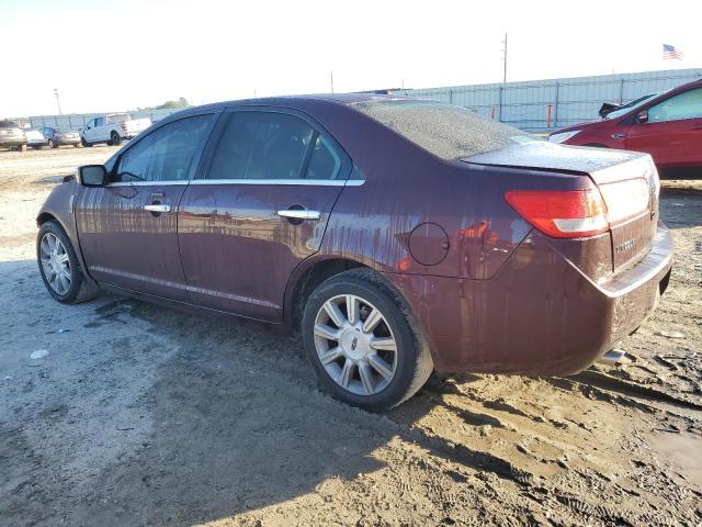 3LNHL2GC3CR829540 - 2012 LINCOLN MKZ MAROON photo 2