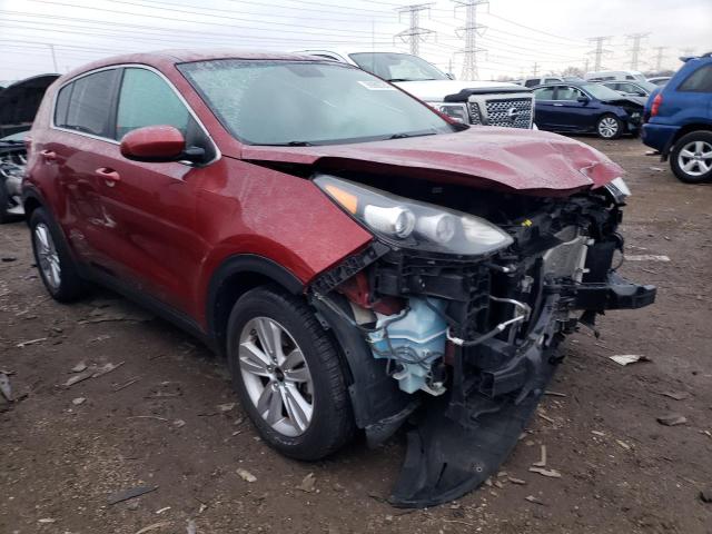 KNDPM3AC7H7118613 - 2017 KIA SPORTAGE LX RED photo 4