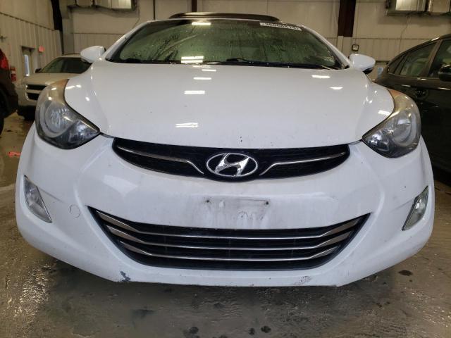 5NPDH4AE3DH248408 - 2013 HYUNDAI ELANTRA GLS WHITE photo 5