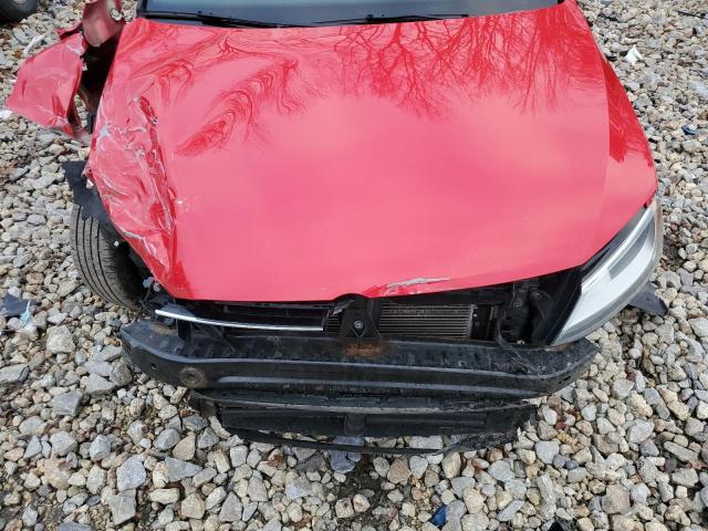 3VWB17AJ3FM419968 - 2015 VOLKSWAGEN JETTA SE RED photo 11