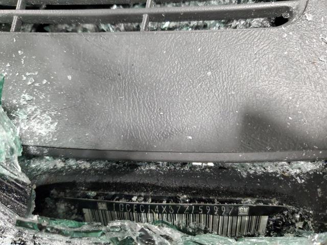 1GCEC14X37Z159997 - 2007 CHEVROLET SILVERADO C1500 CLASSIC BLACK photo 13