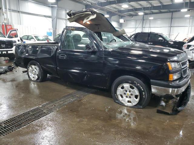 1GCEC14X37Z159997 - 2007 CHEVROLET SILVERADO C1500 CLASSIC BLACK photo 4