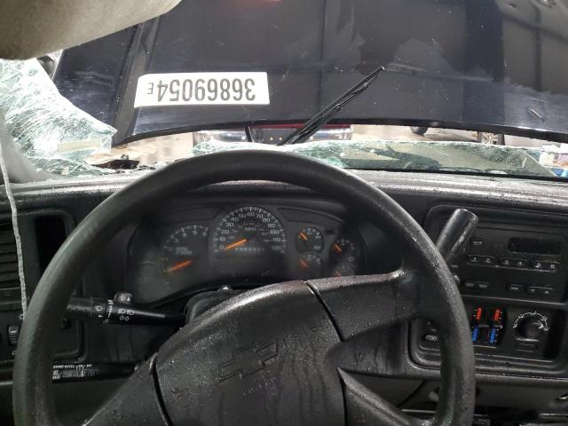 1GCEC14X37Z159997 - 2007 CHEVROLET SILVERADO C1500 CLASSIC BLACK photo 9