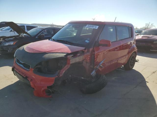 KNDJT2A59D7604189 - 2013 KIA SOUL RED photo 1