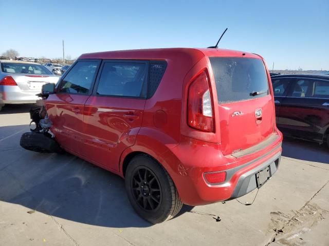 KNDJT2A59D7604189 - 2013 KIA SOUL RED photo 2