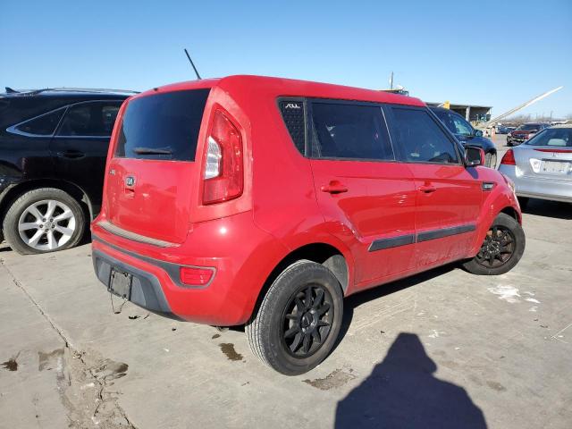 KNDJT2A59D7604189 - 2013 KIA SOUL RED photo 3