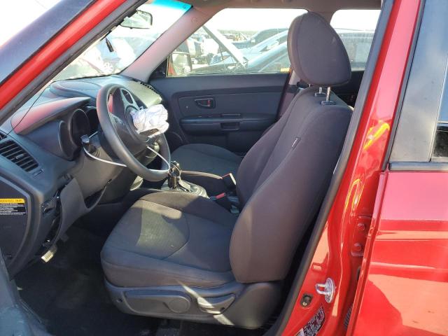 KNDJT2A59D7604189 - 2013 KIA SOUL RED photo 7