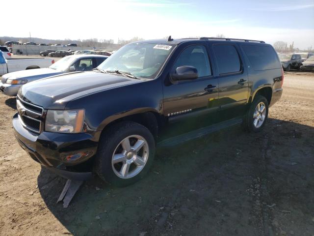 3GNFK16338G208982 - 2008 CHEVROLET SUBURBAN K1500 LS BLACK photo 1