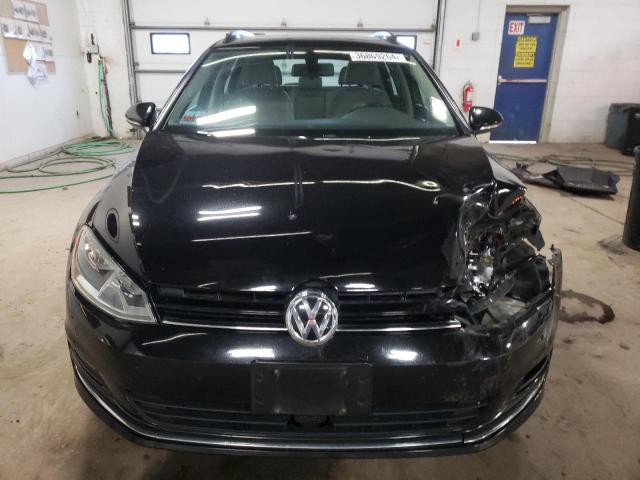 3VWCA7AU9FM502612 - 2015 VOLKSWAGEN GOLF SPORT TDI S BLACK photo 5