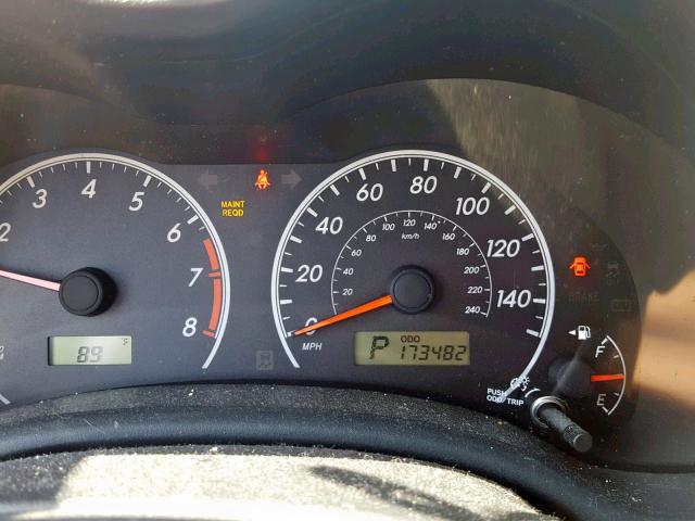 2T1BU4EE7BC543072 - 2011 TOYOTA COROLLA BASE  foto 8