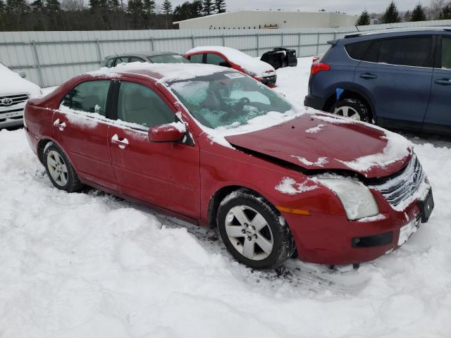 3FAHP01157R184342 - 2007 FORD FUSION SE RED photo 4