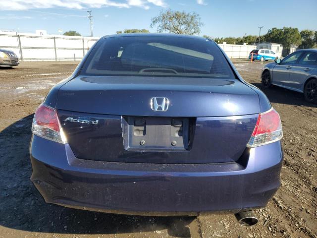 JHMCP263X8C027608 - 2008 HONDA ACCORD LX BLUE photo 6