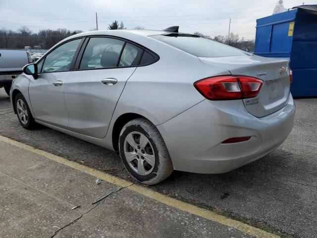 1G1BC5SM6J7101834 - 2018 CHEVROLET CRUZE LS SILVER photo 2